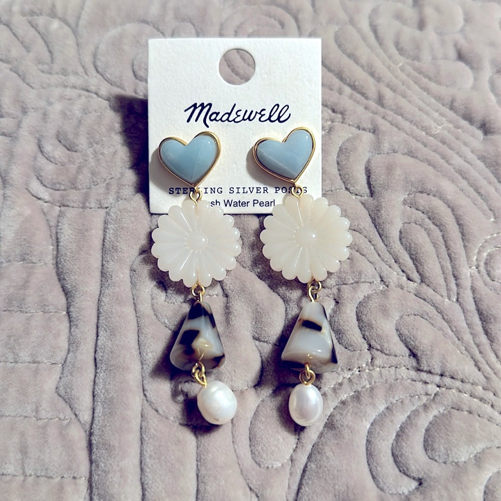 Madewell Earrings New With tag - Picture 1 of 2